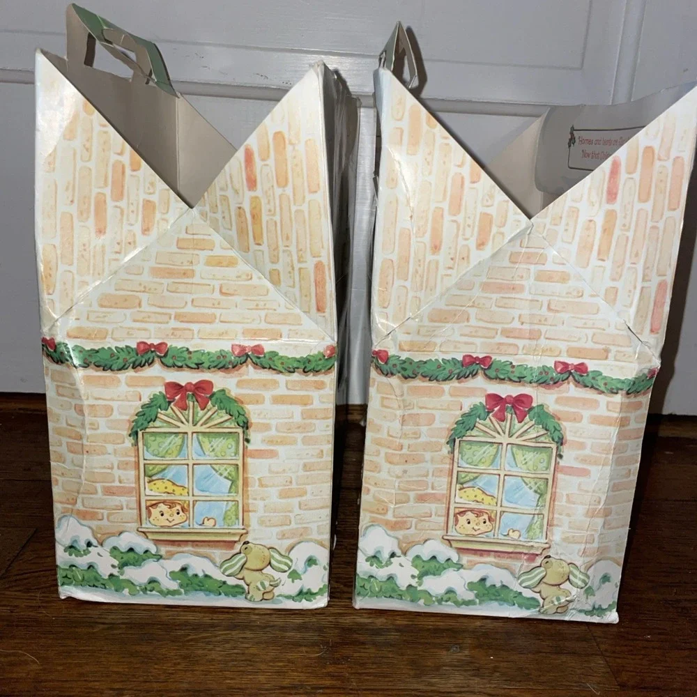 Vintage Strawberry Shortcake American Greetings Holiday Christmas Home Gift Box‎